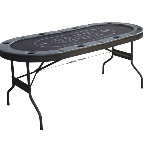 Kaiser 6ft Pokerbord med sammenleggbart bordplate