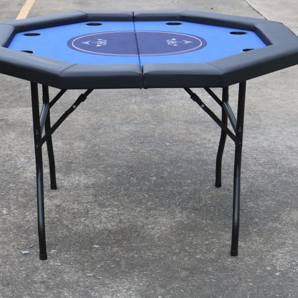 8-personers sammenleggbart pokerbord – oktagonal